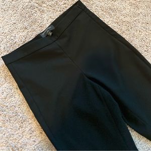 Black trousers with side zipper. SO CUTE and pairs so well with any blouse.